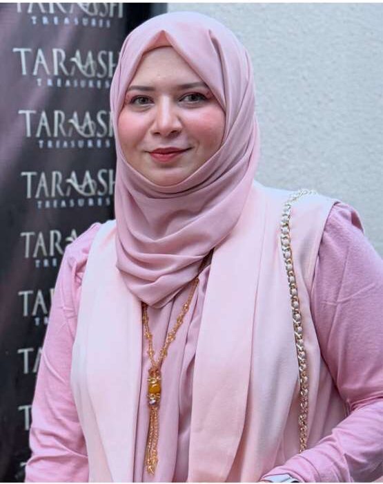 Kiran Nazir sharing travel inspiration while exploring a cultural destination
